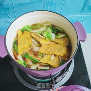 蛋饺、白菜烧豆腐的做法步骤：11