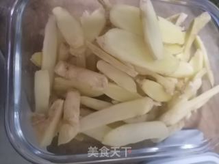 糖醋姜的做法步骤：2
