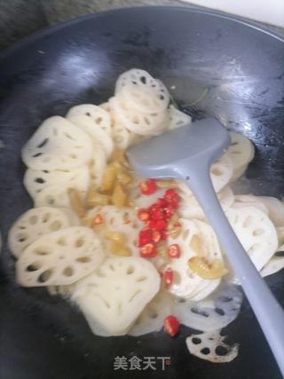 酸辣藕片的做法步骤：4