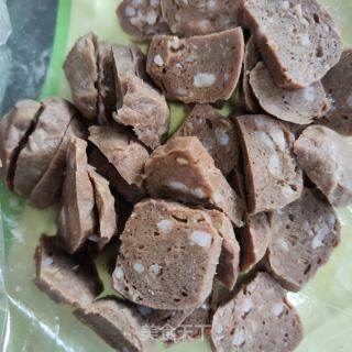 肉丸炒苦瓜的做法步骤：2