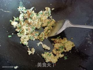 香葱炒蛋的做法步骤：5