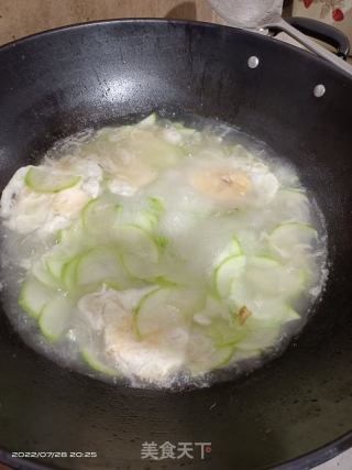 蒲瓜鸡蛋汤的做法步骤：8