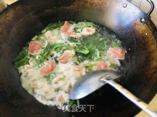 南瓜尖瘦肉汤的做法步骤：7