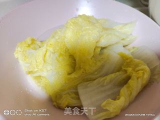 娃娃菜蒸肉的做法步骤：2