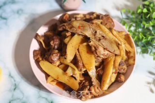 嫩姜焖鸭的做法步骤：9