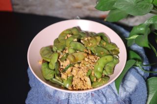 扁豆炒肉末的做法步骤：9