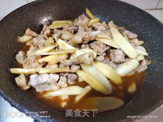 嫩姜红烧鸭子的做法步骤：7