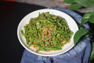 肉末炒豆角的做法步骤：7