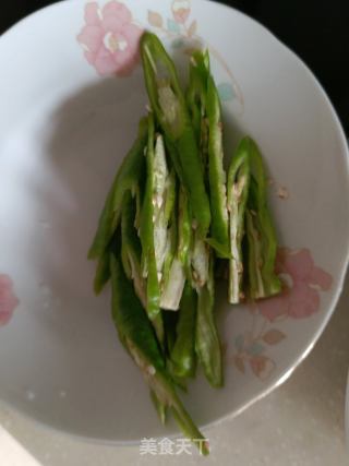 青椒豆豉炒苦瓜的做法步骤：5