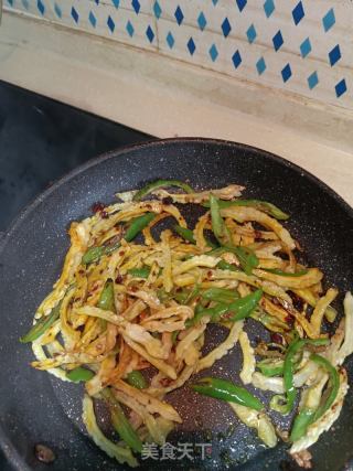 青椒豆豉炒苦瓜的做法步骤：11