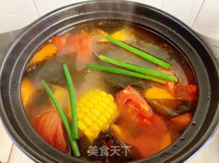 裙带菜炖排骨汤的做法步骤：5