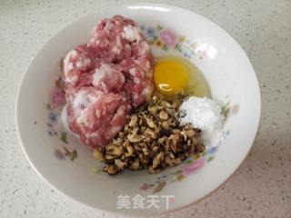 苦瓜酿肉的做法步骤：3