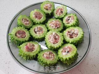 苦瓜酿肉的做法步骤：13