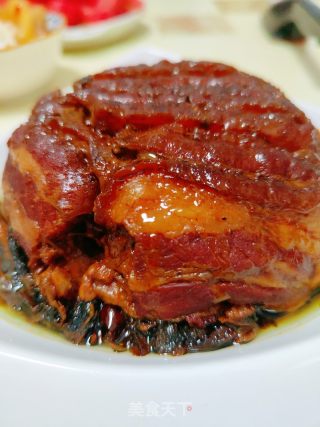 梅菜扣肉的做法步骤：23