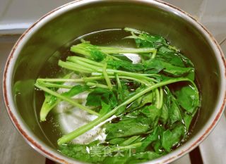 菠菜饼的做法步骤：2