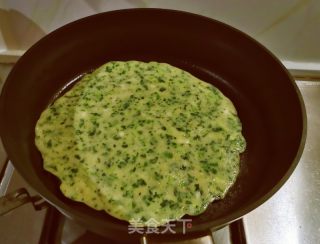 菠菜饼的做法步骤：7