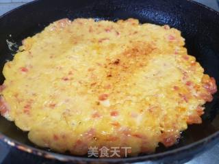 西红柿鸡蛋煎饼的做法步骤：5
