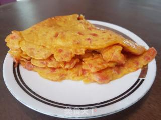 西红柿鸡蛋煎饼的做法步骤：7