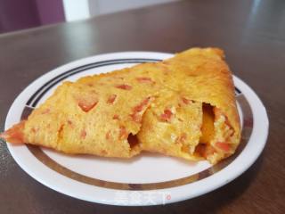 西红柿鸡蛋煎饼的做法步骤：8