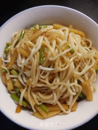 土豆丝炒面的做法步骤：7