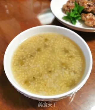 绿豆双米粥的做法步骤：6