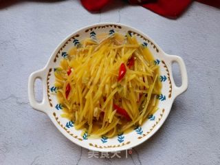 双椒土豆丝的做法步骤：11