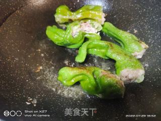 青椒酿肉的做法步骤：5