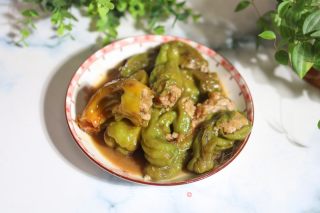 青椒酿肉的做法步骤：9