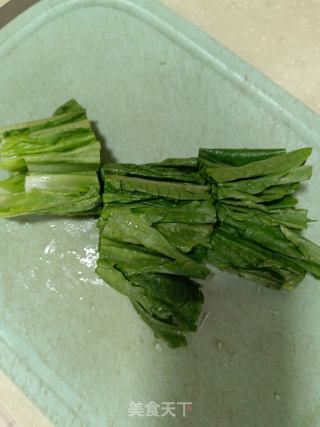 凤尾滑肉汤的做法步骤：2