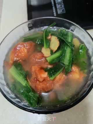 凤尾滑肉汤的做法步骤：11