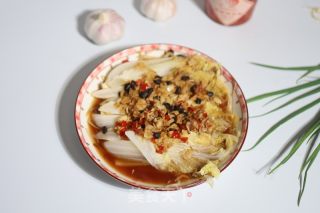 蒜蓉娃娃菜蒸豆芽的做法步骤：8
