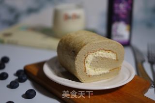 伯爵红茶蛋糕卷的做法步骤：15