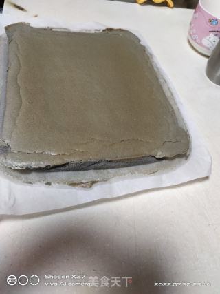 竹炭蛋糕卷的做法步骤：10
