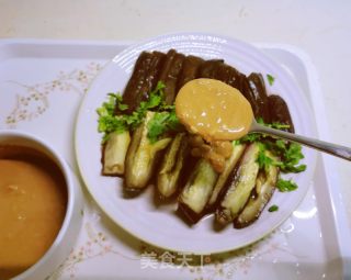 蒸茄条的做法步骤：9