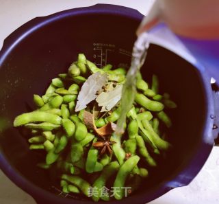 水煮毛豆的做法步骤：6
