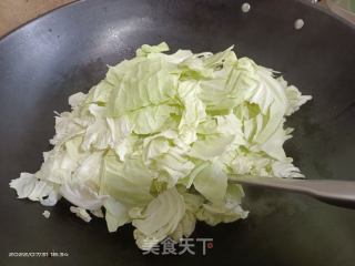 手撕包菜的做法步骤：3