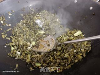 炒水捞菜的做法步骤：6
