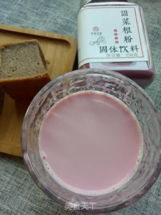 牛奶甜菜汁的做法步骤：3