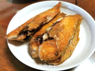 香煎鹦哥鱼的做法步骤：7
