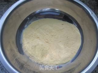 开洋咸菜玉米煎饼的做法步骤：3