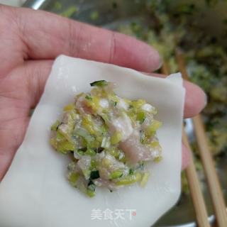南瓜肉馄饨的做法步骤：13