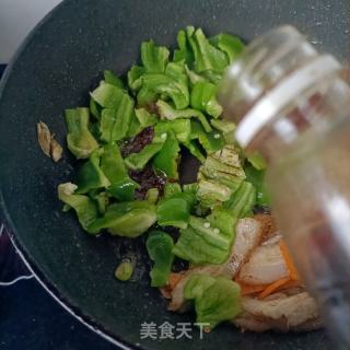 皱皮椒回锅肉的做法步骤：13