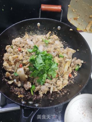 孜然羊肉的做法步骤：7