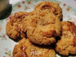 空气炸锅版桃酥的做法步骤：11