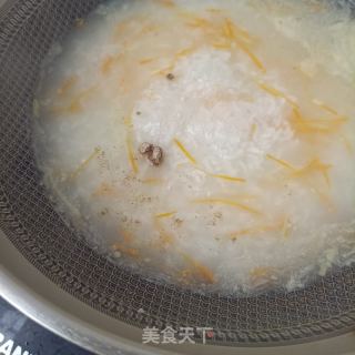 人参苗鲍鱼粥的做法步骤：12