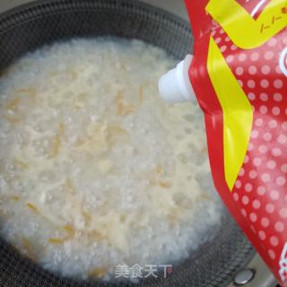 人参苗鲍鱼粥的做法步骤：14