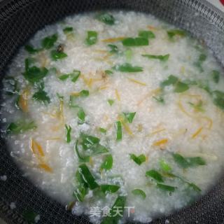 人参苗鲍鱼粥的做法步骤：16
