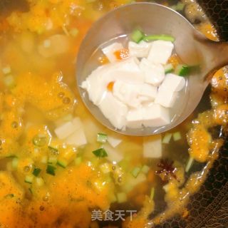 鲜虾汤面的做法步骤：5