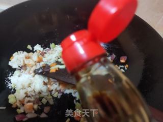虾仁炒米饭的做法步骤：8