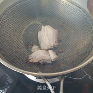 韭苔回锅肉的做法步骤：5